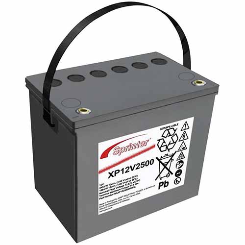 XP12V2500 Battery 12V 69AH Exide - SP