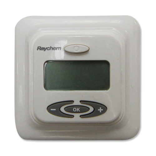 R-TA Termostat LCD IP21 alb