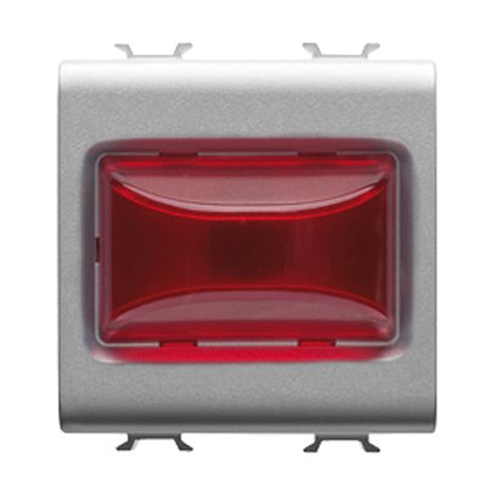 GW14633 Indicator proeminent Rosu 2 module CH/Gri Titan