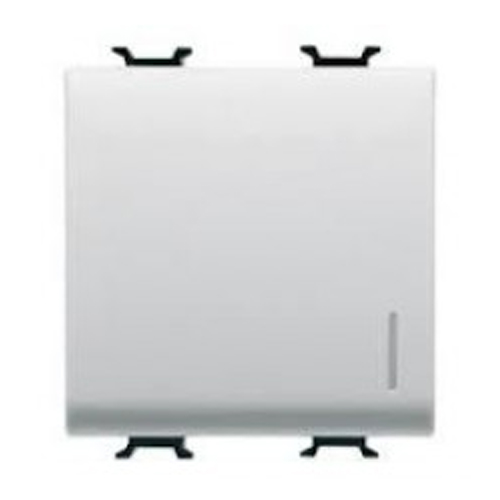 GW10032 Intrerupator iluminabil 1P 2M 16AX CH/Alb