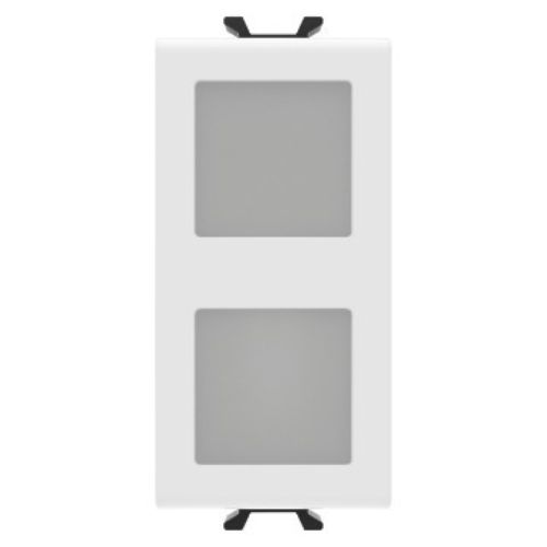 GW10924 Intrerupator duplicator Touch 1 comanda 1 m Ch/Alb