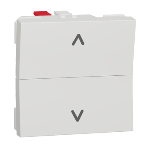 NU320718 New Unica Intrerupator cu rev jaluzele 6A 2 m Alb - SCHNEIDER ELECTRIC - Cod: NU320718