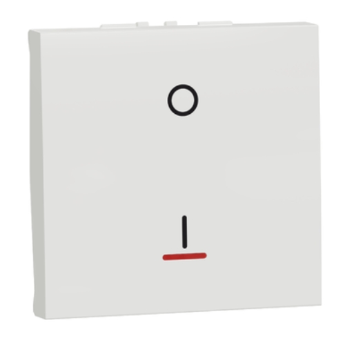 NU326218S New Unica Intrerupator bipolar cu LED 16A 2 m Alb - SCHNEIDER ELECTRIC - Cod: NU326218S