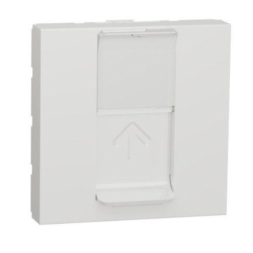 Priză RJ45 FTP Cat 6a Schneider Electric, alb, 1 modul - SCHNEIDER ELECTRIC - Cod: NU344918