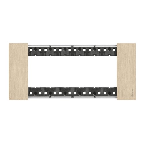 Ramă modulară LEGRAND Living Now, 6 module, auriu - LEGRAND - Cod: BT-KA4806ZW
