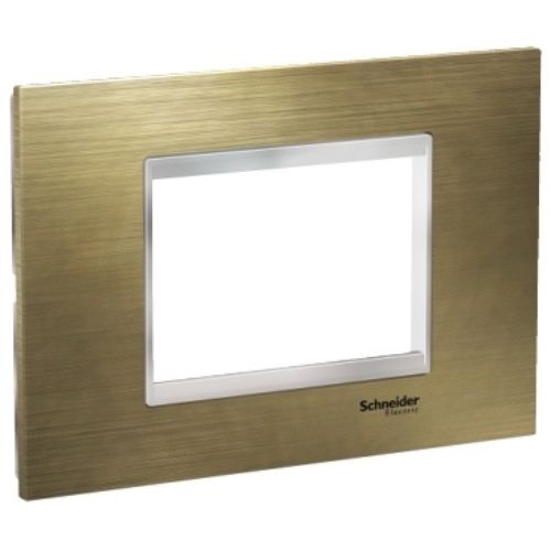 LMR7723038 Easy Styl Rama inox 3 module Bronz/Crom