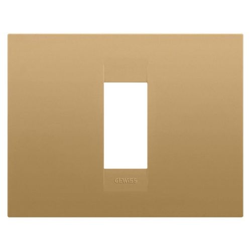 GW16401VO Rama Geo 1 modul CH/Auriu