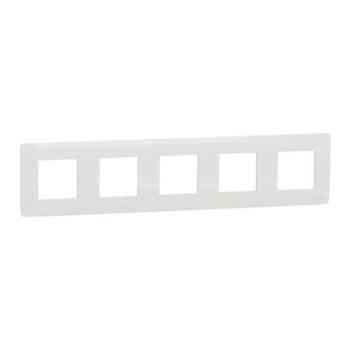 NU201018 New Unica Rama 2+2+2+2+2 module Alb - SCHNEIDER ELECTRIC - Cod: NU201018