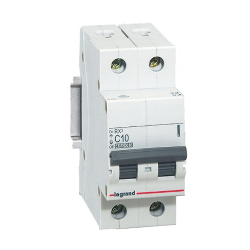 DJC 419695 RX3 Disjunctor bipolar 10A C 4.5KA 2M