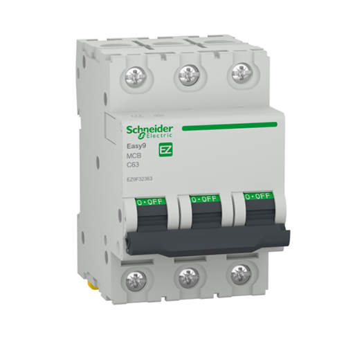 DJC EZ9F32363 Disjunctor tripolar 63A C 4.5KA 3M