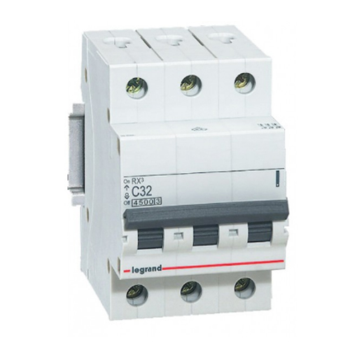 DJC 419711 RX3 Disjunctor tripolar 32A C 4.5KA 3M