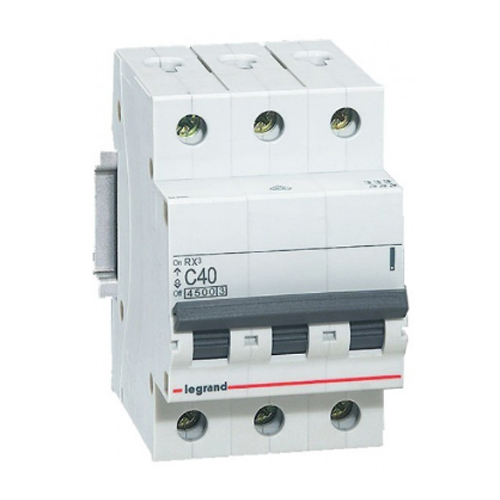 DJC 419712 RX3 Disjunctor tripolar 40A C 4.5KA 3M