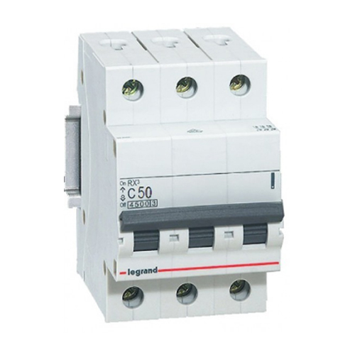 DJC 419713 RX3 Disjunctor tripolar 50A C 4.5KA 3M