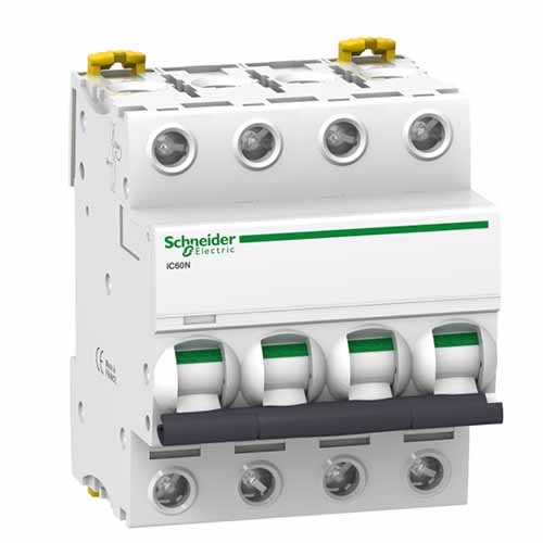 DJC A9F75416 Disjunctor tetrapolar 16A D 6KA 4M