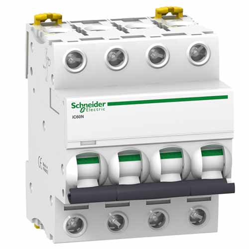 DJC A9F75432 Disjunctor tetrapolar 32A D 6KA 4M