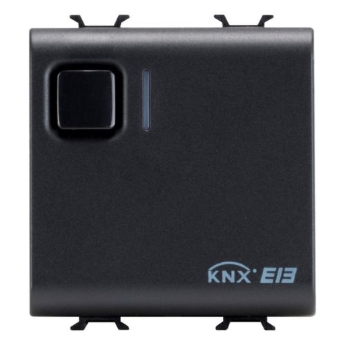 GW12796 Actuator 1 canal 16A KNX 2 module CH/Negru Satin