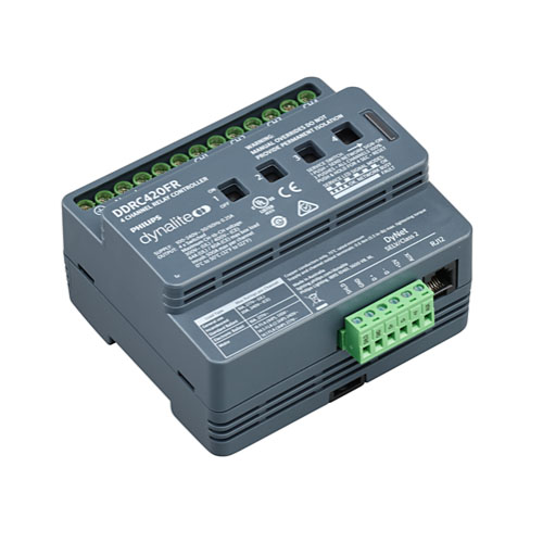 Dynalite DDRC420FR v2 Controler relee 4 canale x 20A