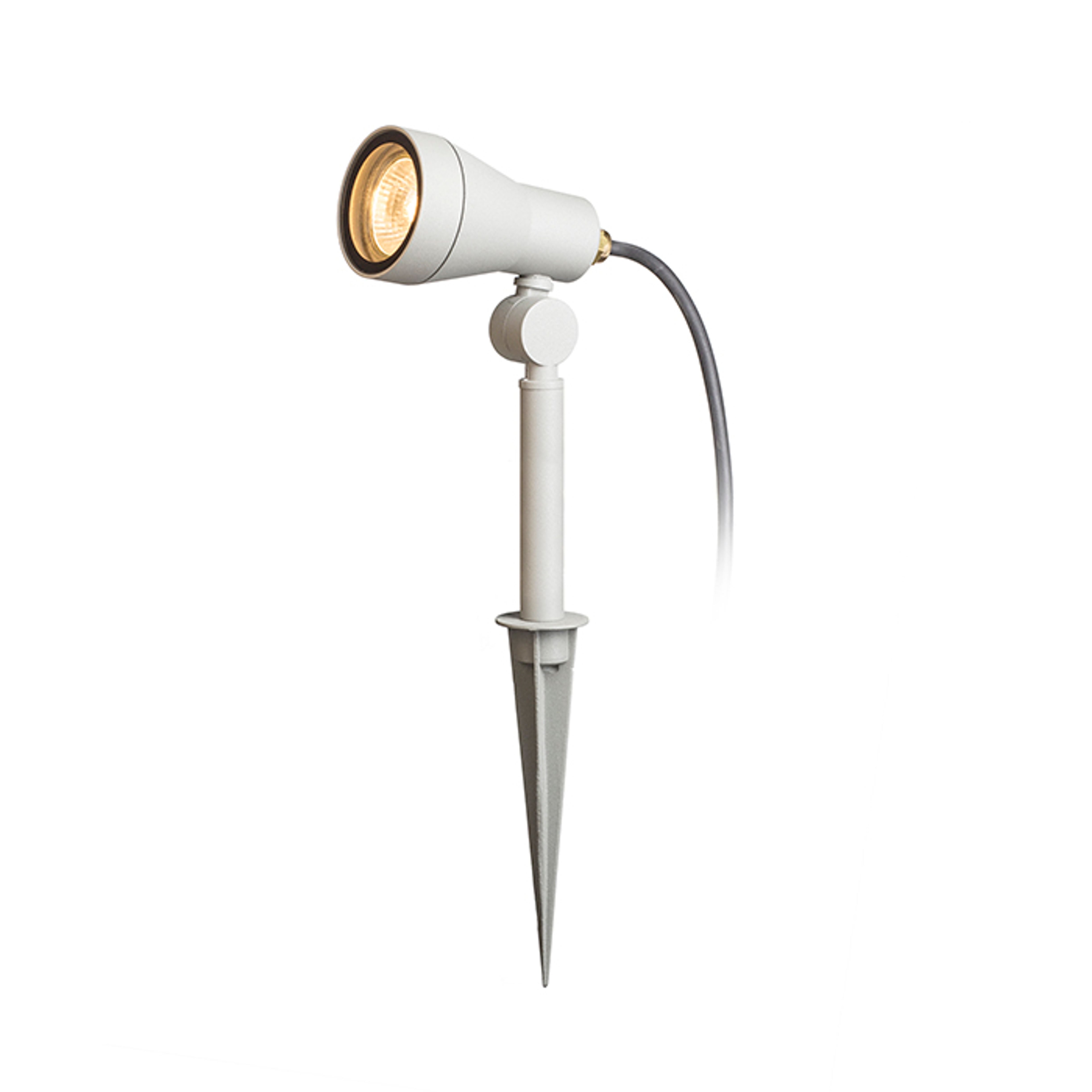 RENDL Direzza gri argintiu 230V LED GU10 8W IP54 - RENDL