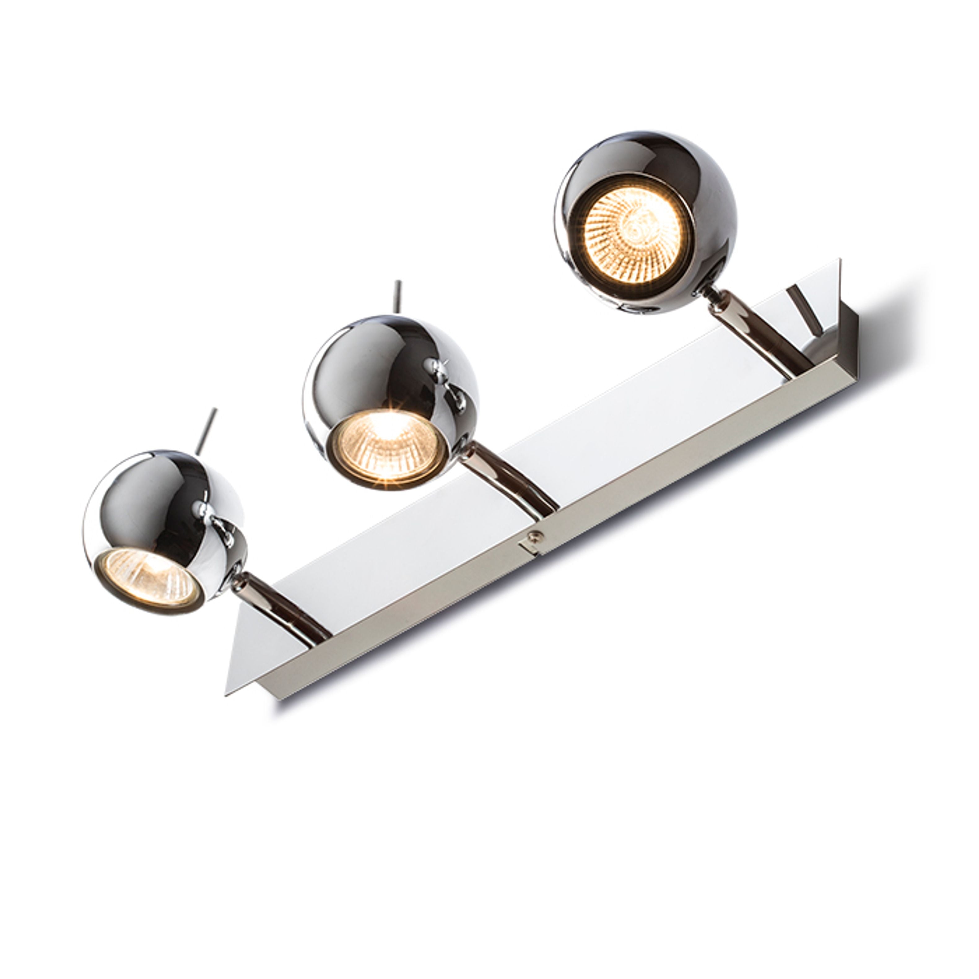 Rendl Glossy III crom 230V LED GU10 3x8W - RENDL