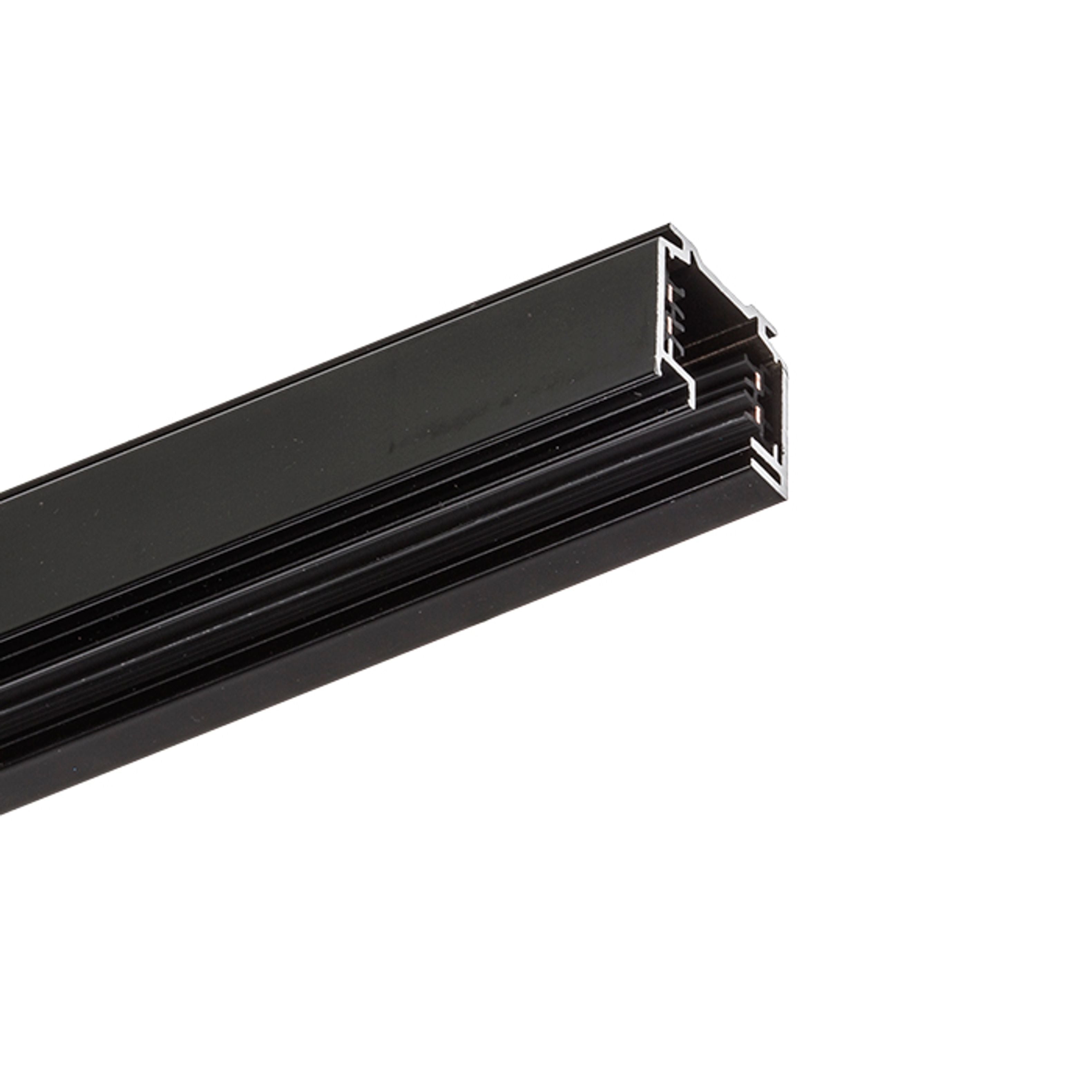 Șină Rendl EUTRAC 3 m, 3 circuite, neagră, 230V - RENDL