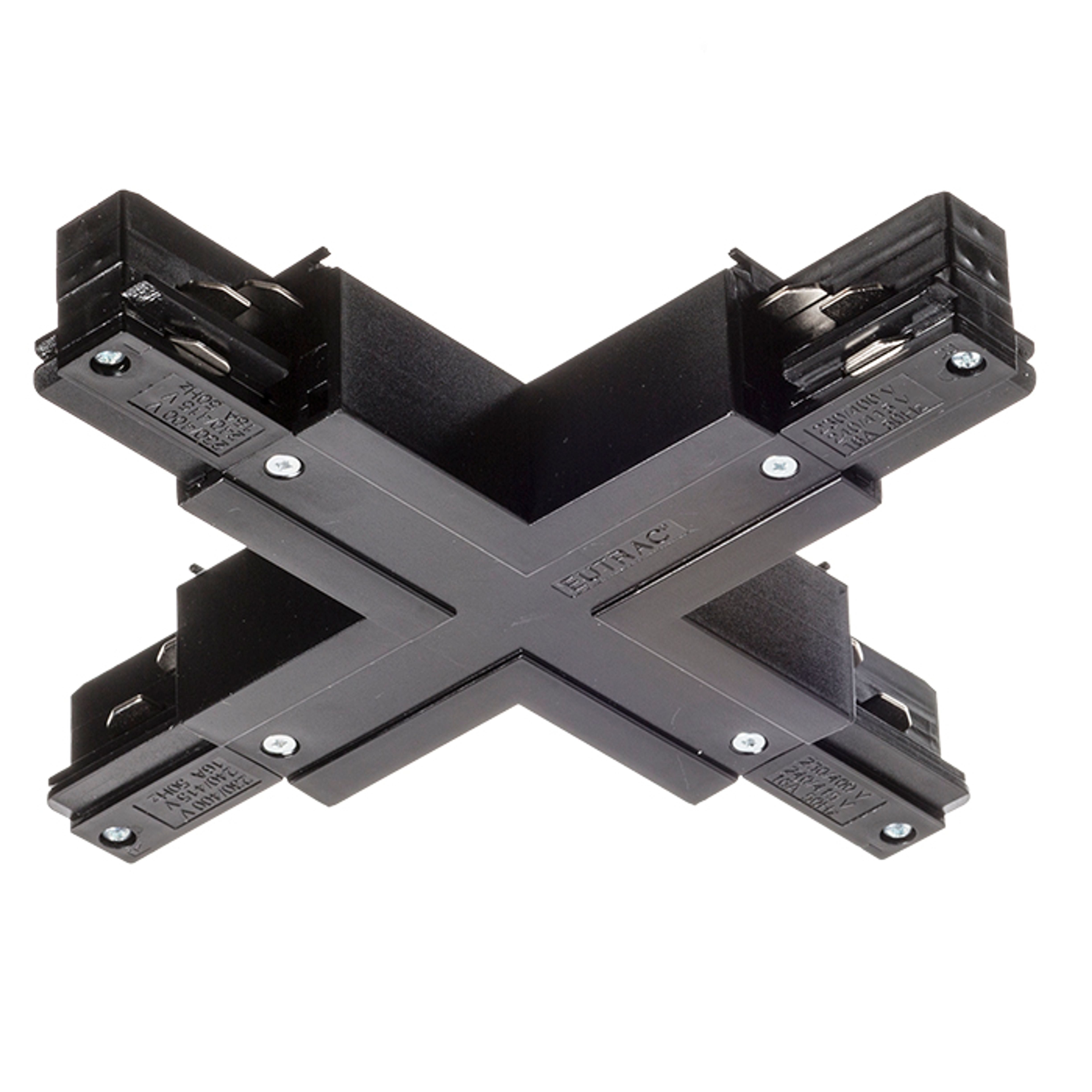Conector Rendl Eutrac X negru 230V - RENDL