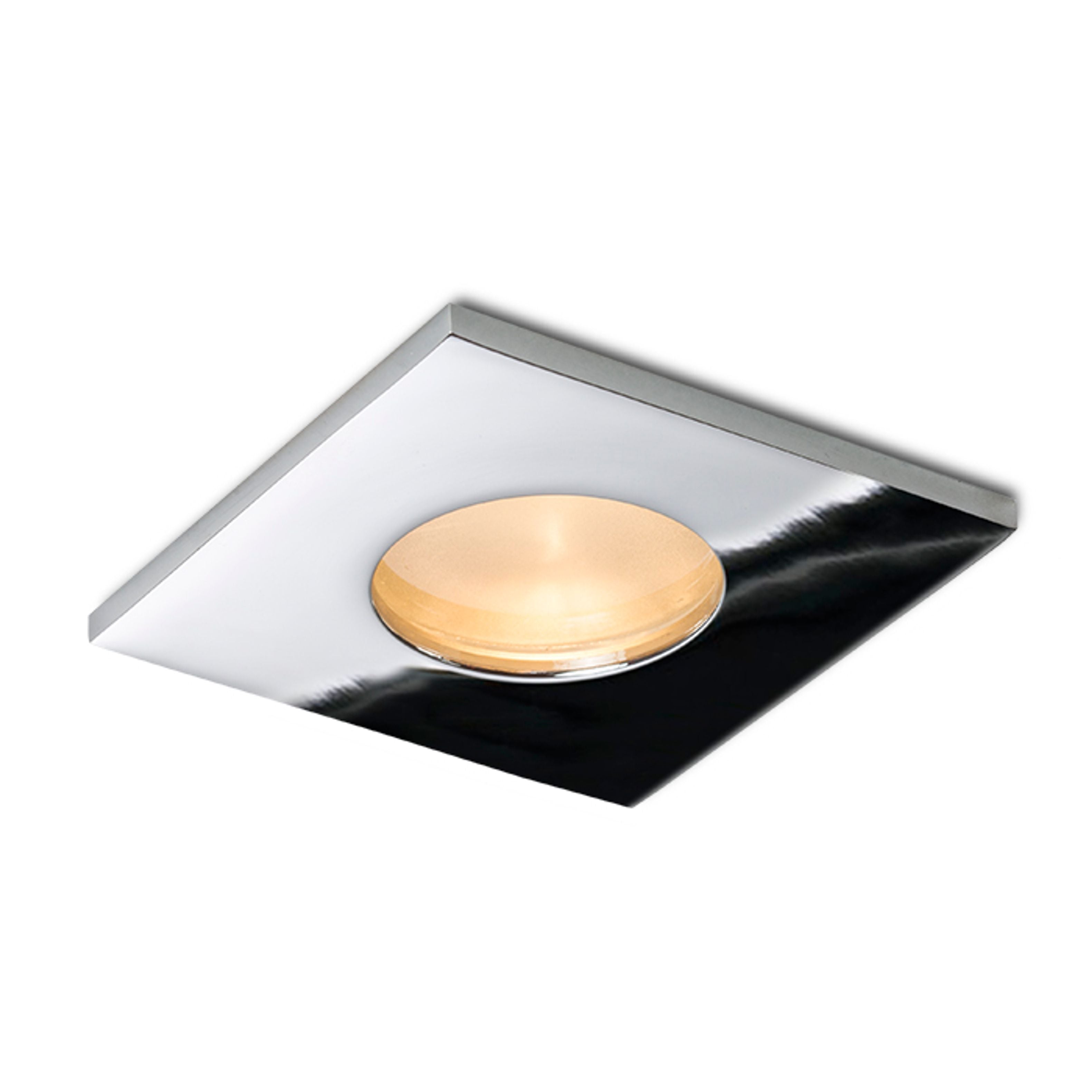 Spot încastrat Rendl Splash SQ crom 230V LED GU10 8W IP65 - RENDL
