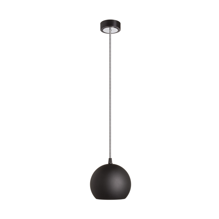 Suspensie Rendl Copa neagră, sticlă, E27, 11W, 230V - RENDL