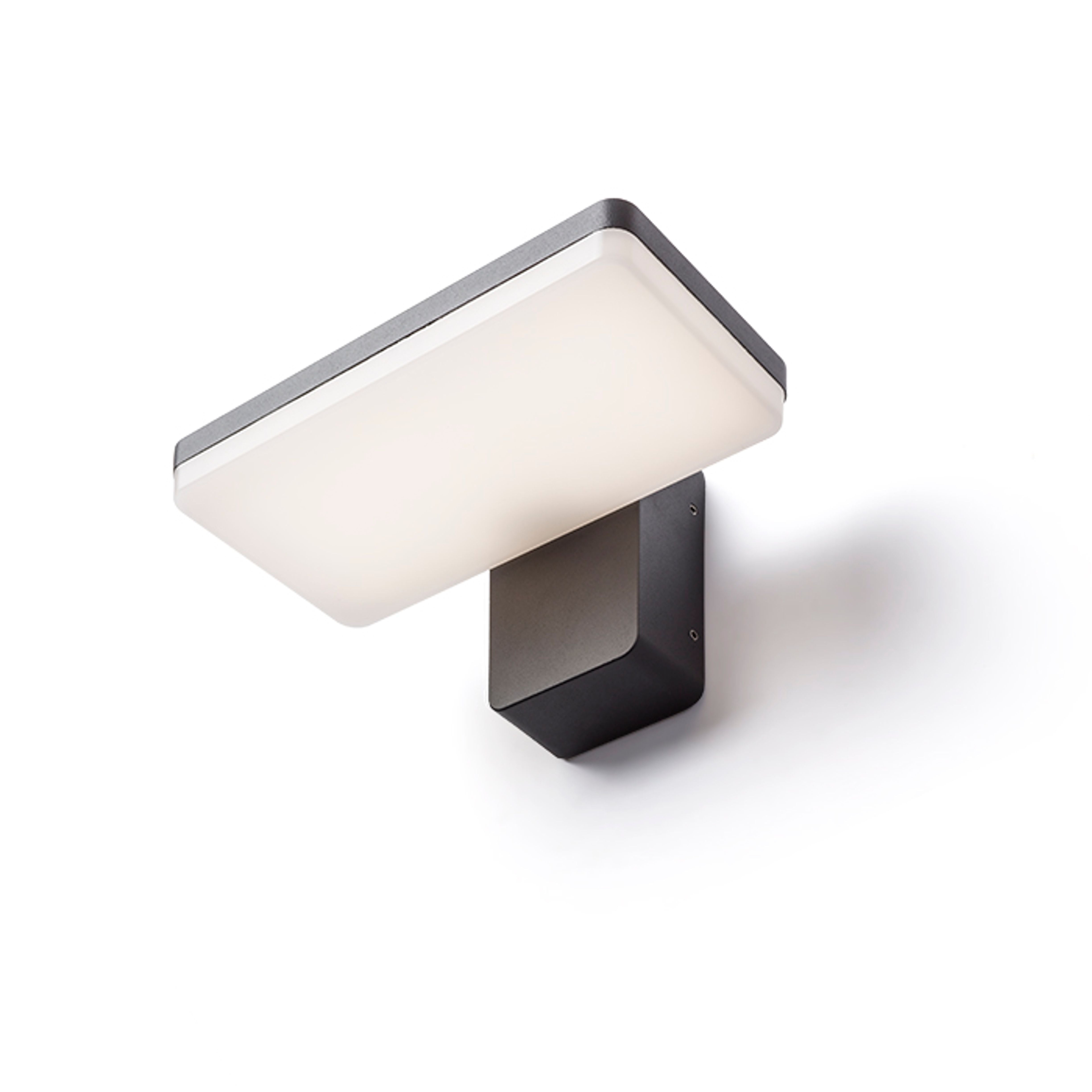 Corp de perete Rendl Rina, antracit, LED 12W, IP65, 3000K, 230V - RENDL