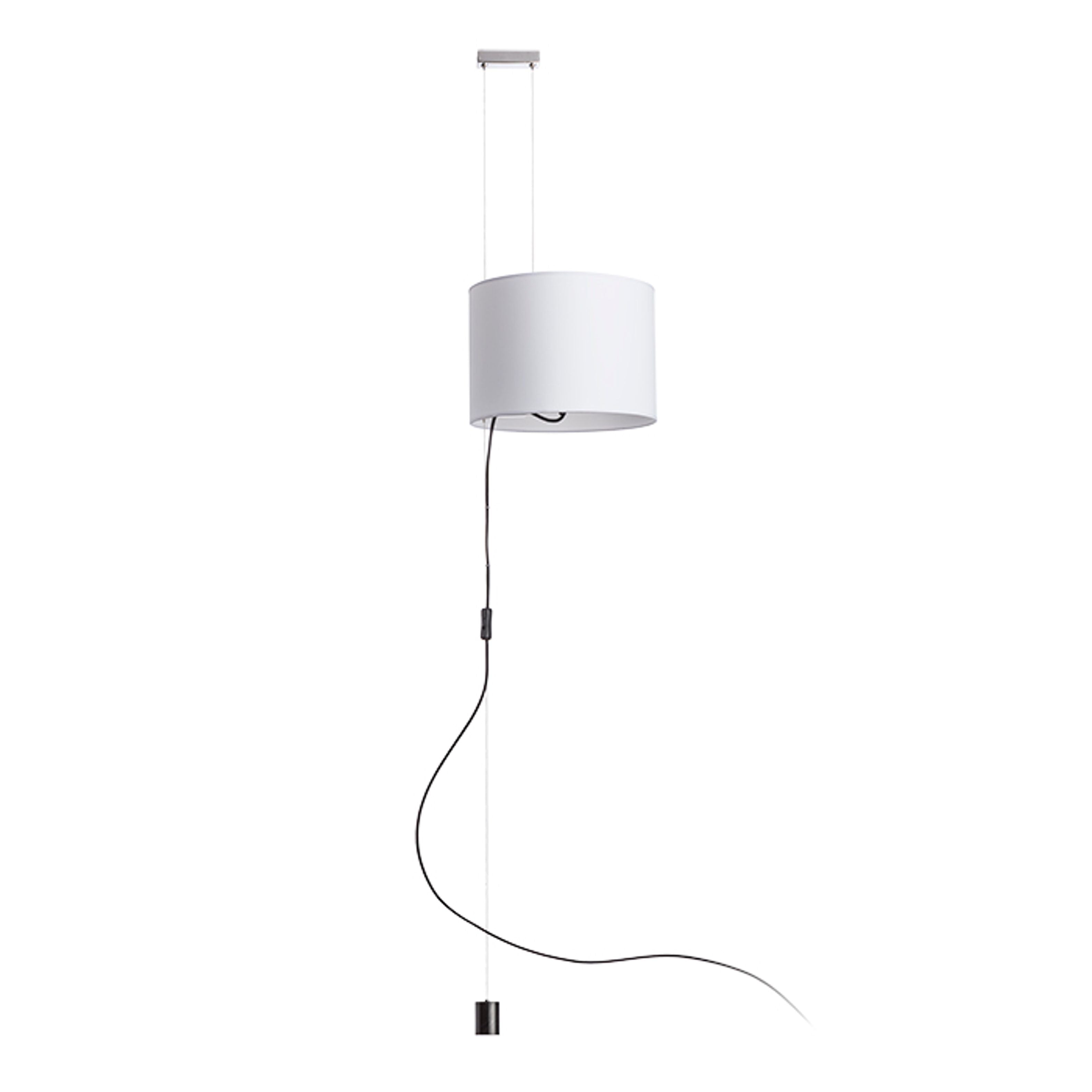 Suspensie Rendl Broadway alb-crom 230V LED E27 15W - RENDL