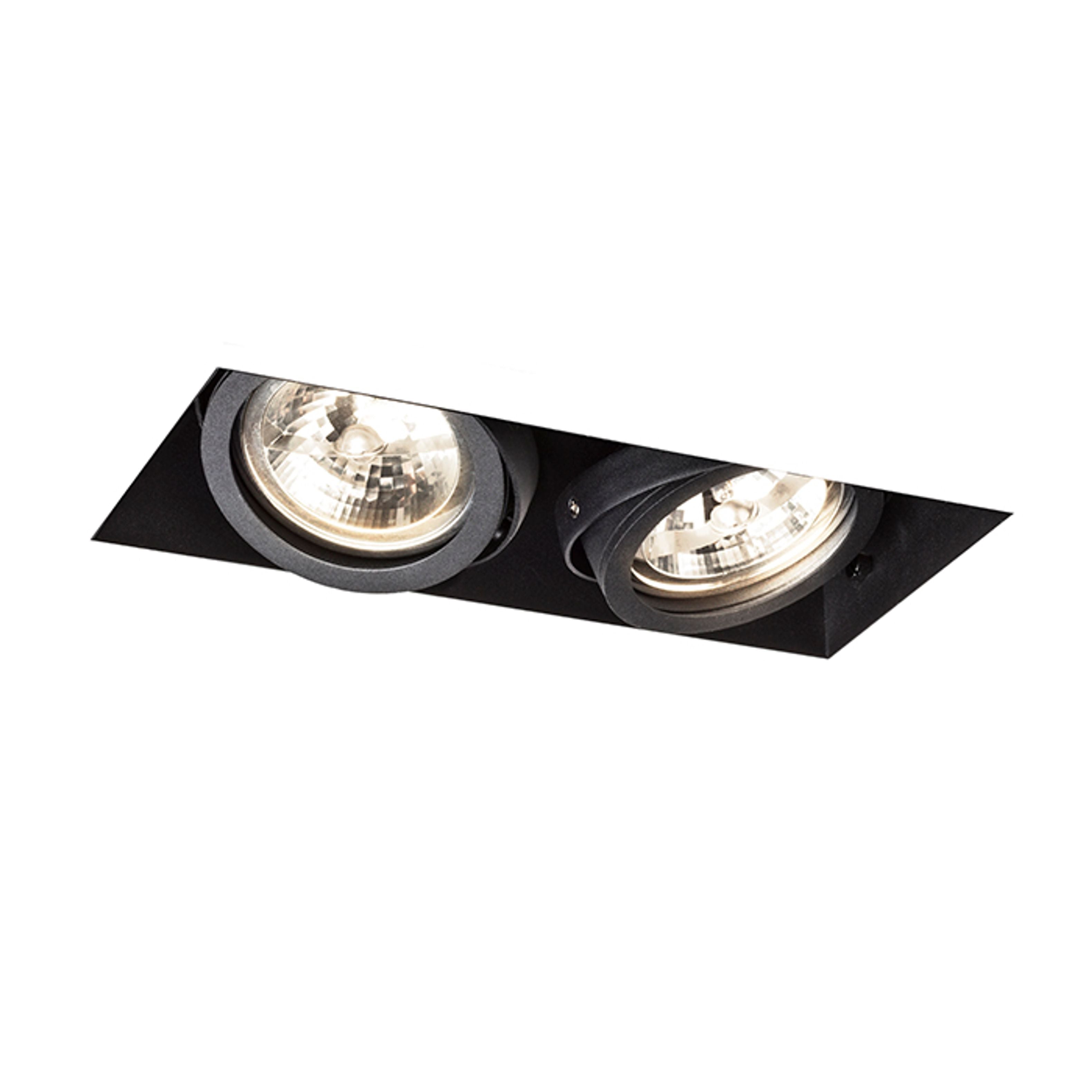 RENDL Electra II negru 12V LED G53 2x15W - RENDL