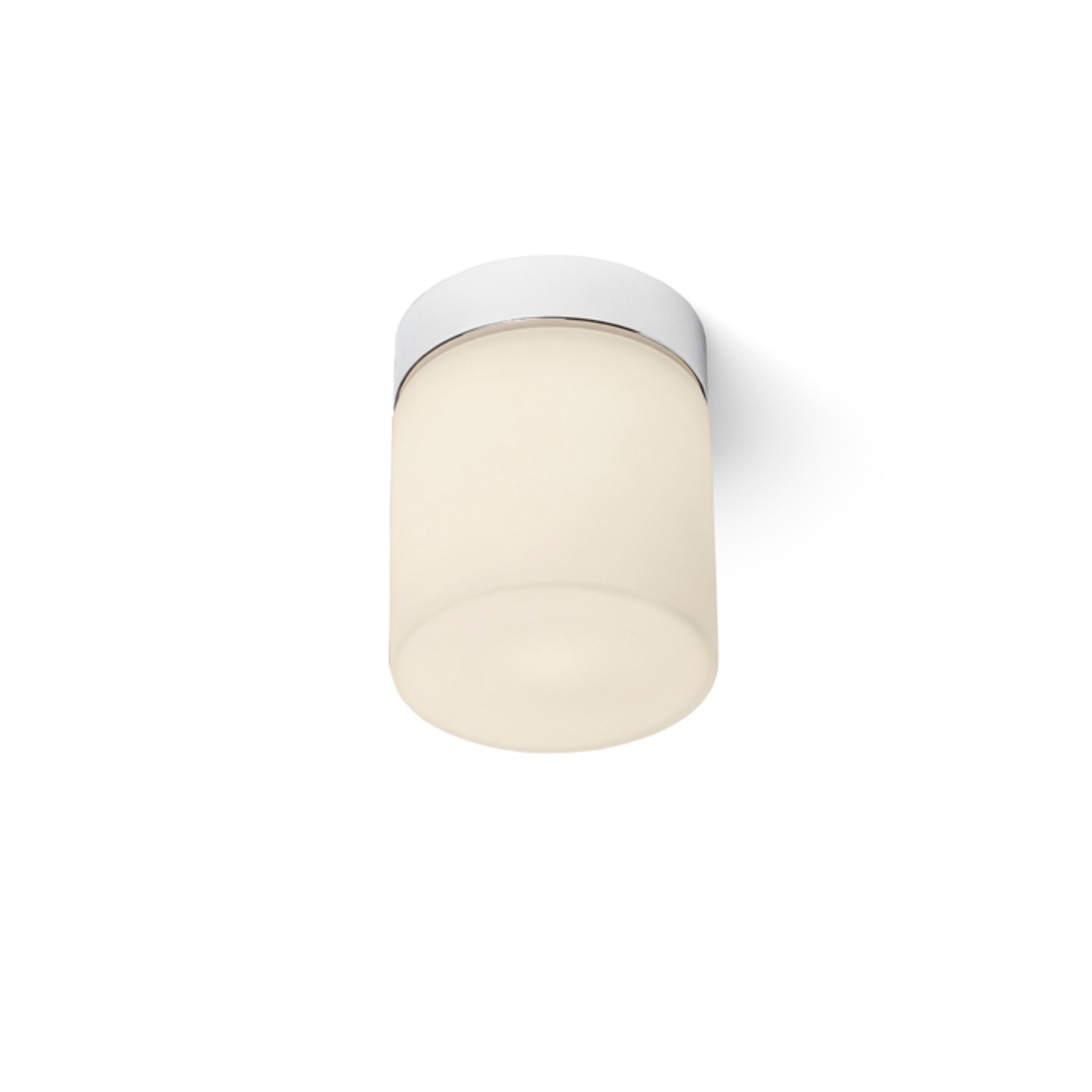 Plafonieră cromată ESICA CYL LED 6W 3000K IP44 230V - RENDL