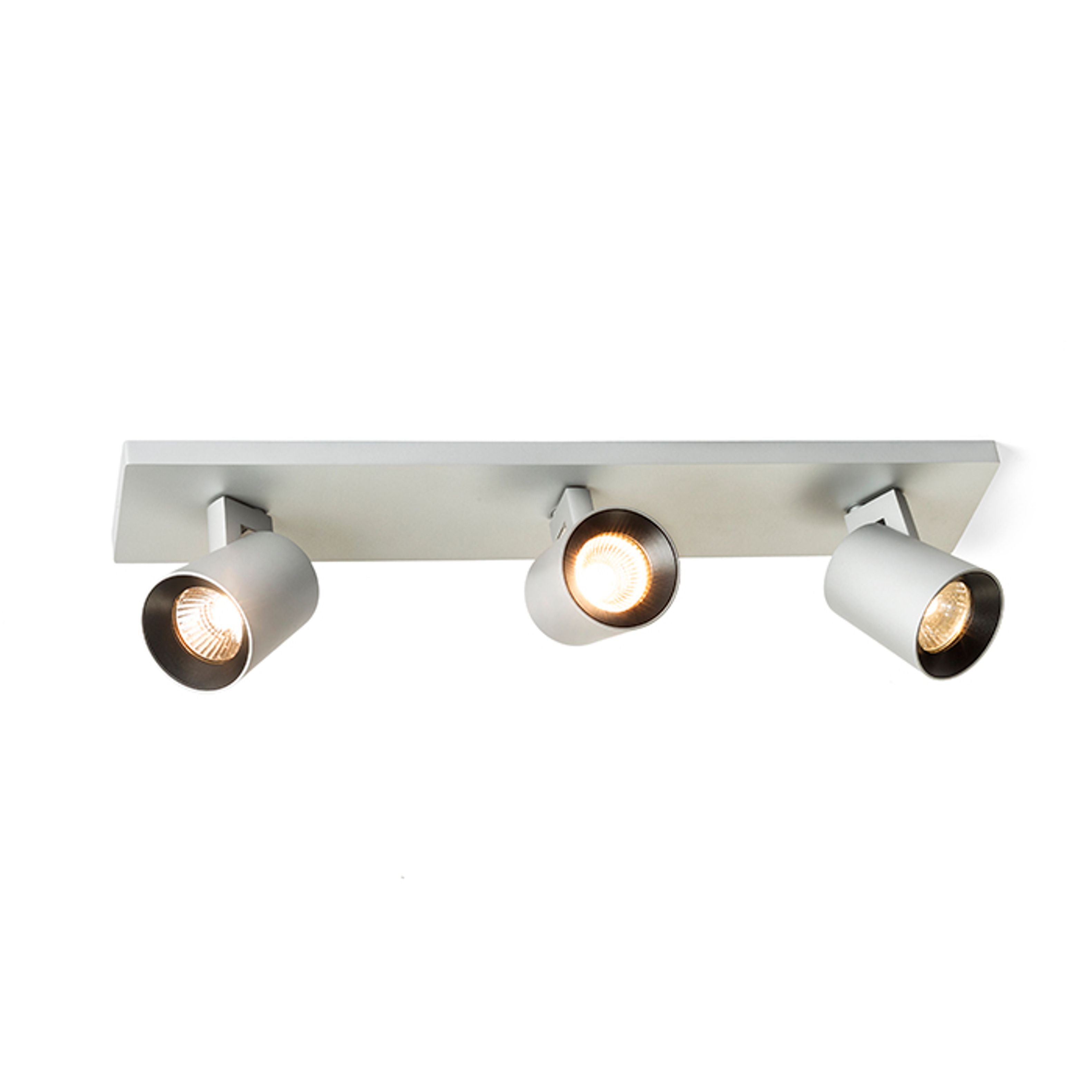 Rendl Kenny III aplică pe suprafață, aluminiu/negru, 230V, LED, GU10, 3x8W - RENDL