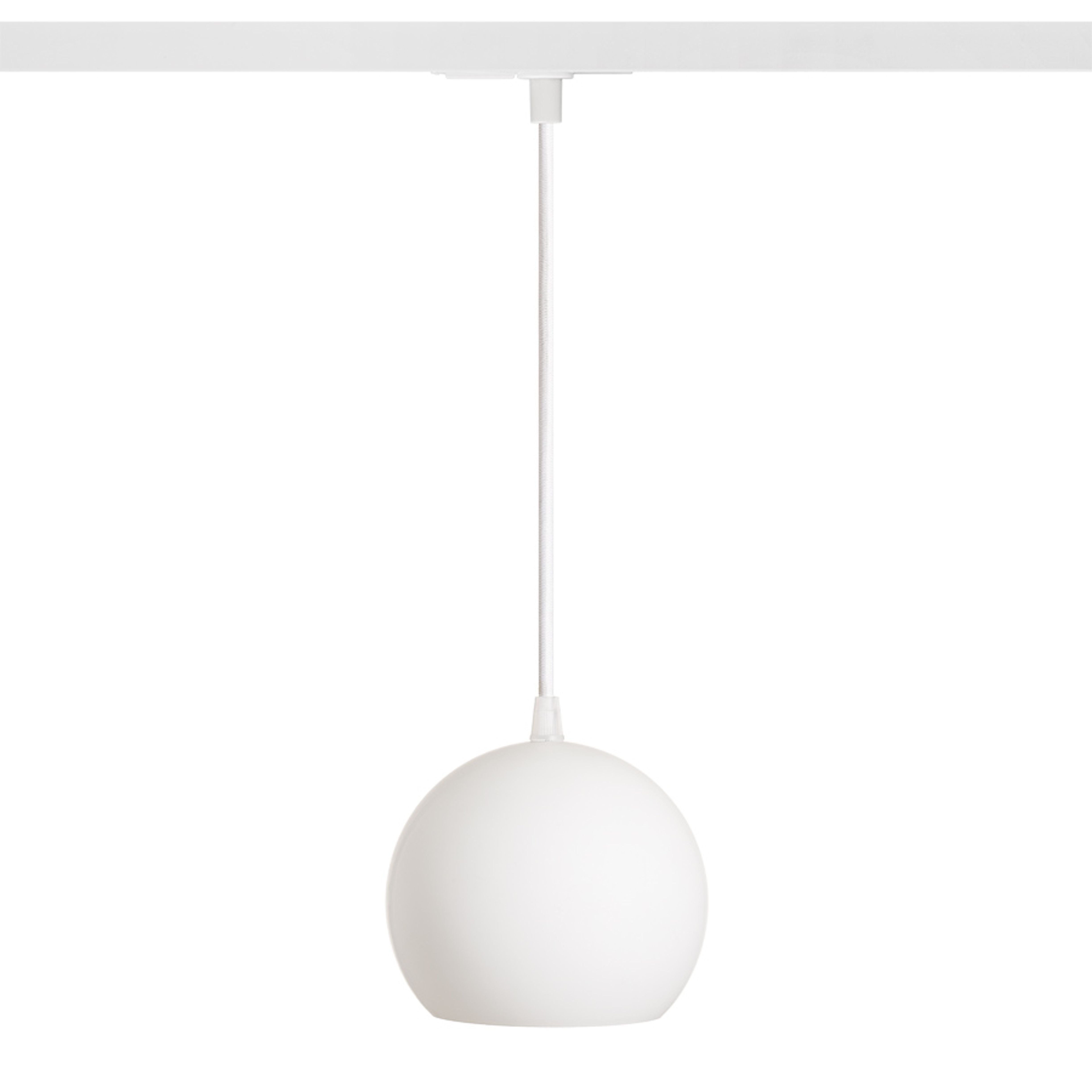RENDL COPA pentru șină, sticlă opal, 230V, LED, E27, 11W - RENDL