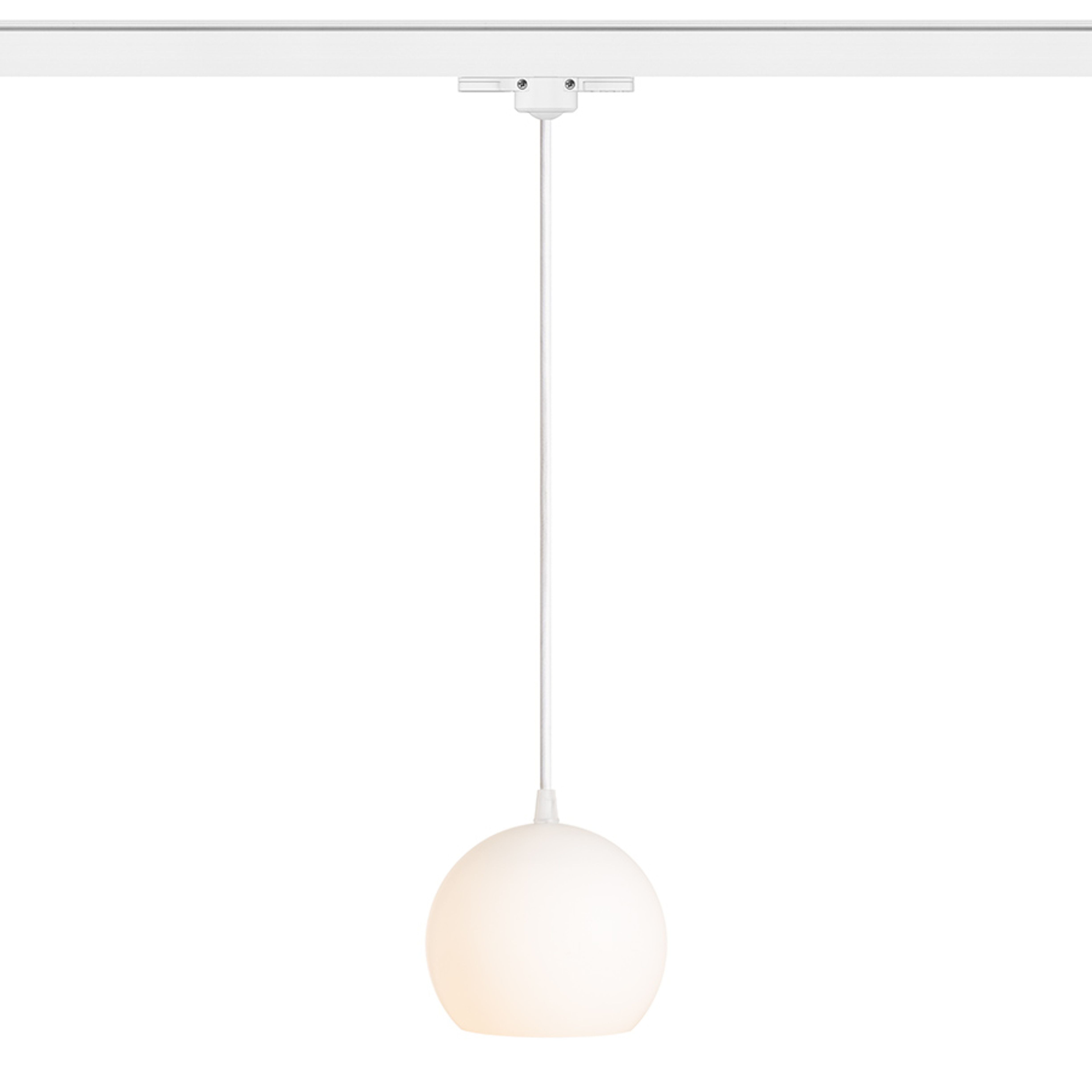 RENDL COPA pentru șină 3 circuite, negru, sticlă, 230V, LED, E27, 11W - RENDL