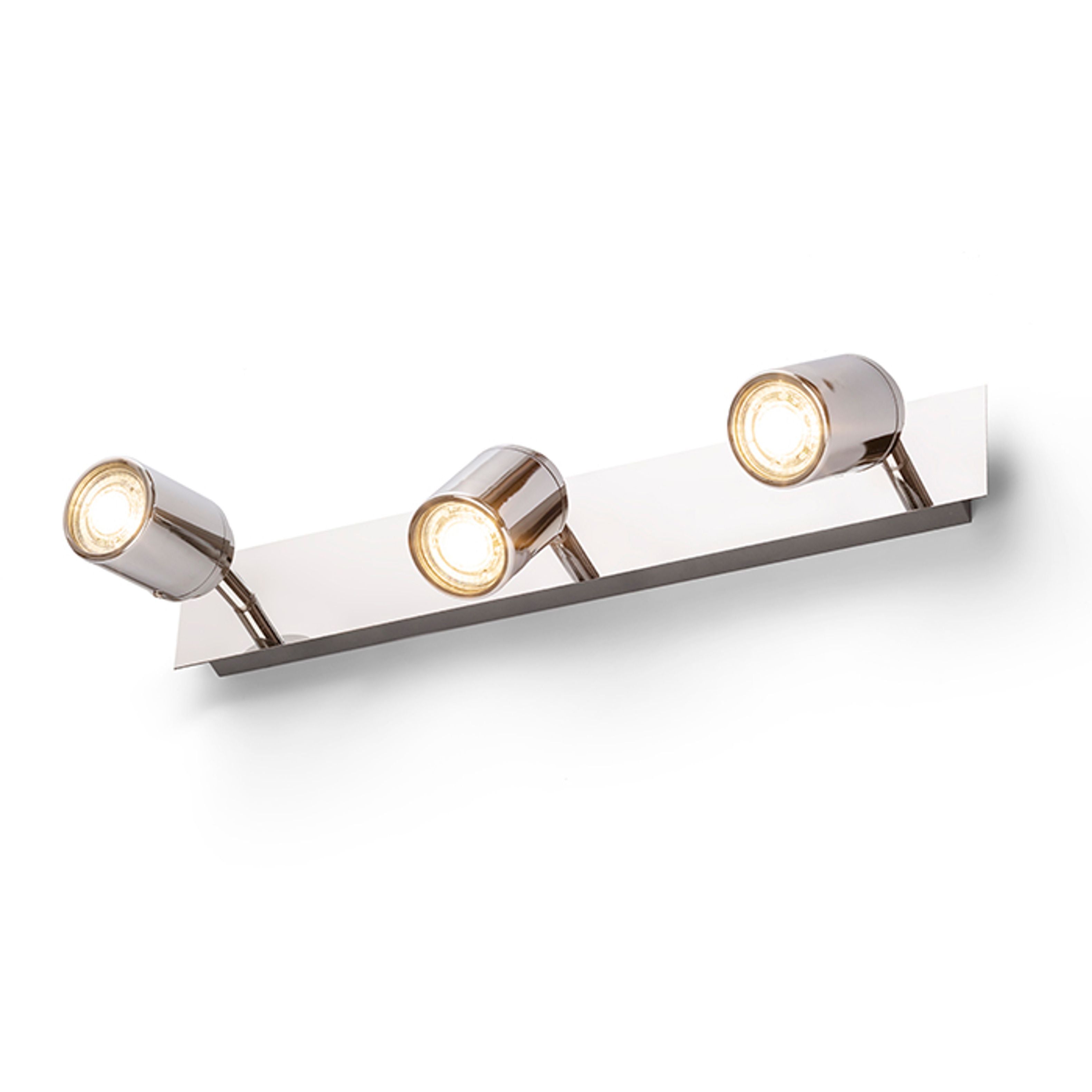 Spot aplicat Rendl Dublin III crom 230V GU10 3x9W IP44 - RENDL
