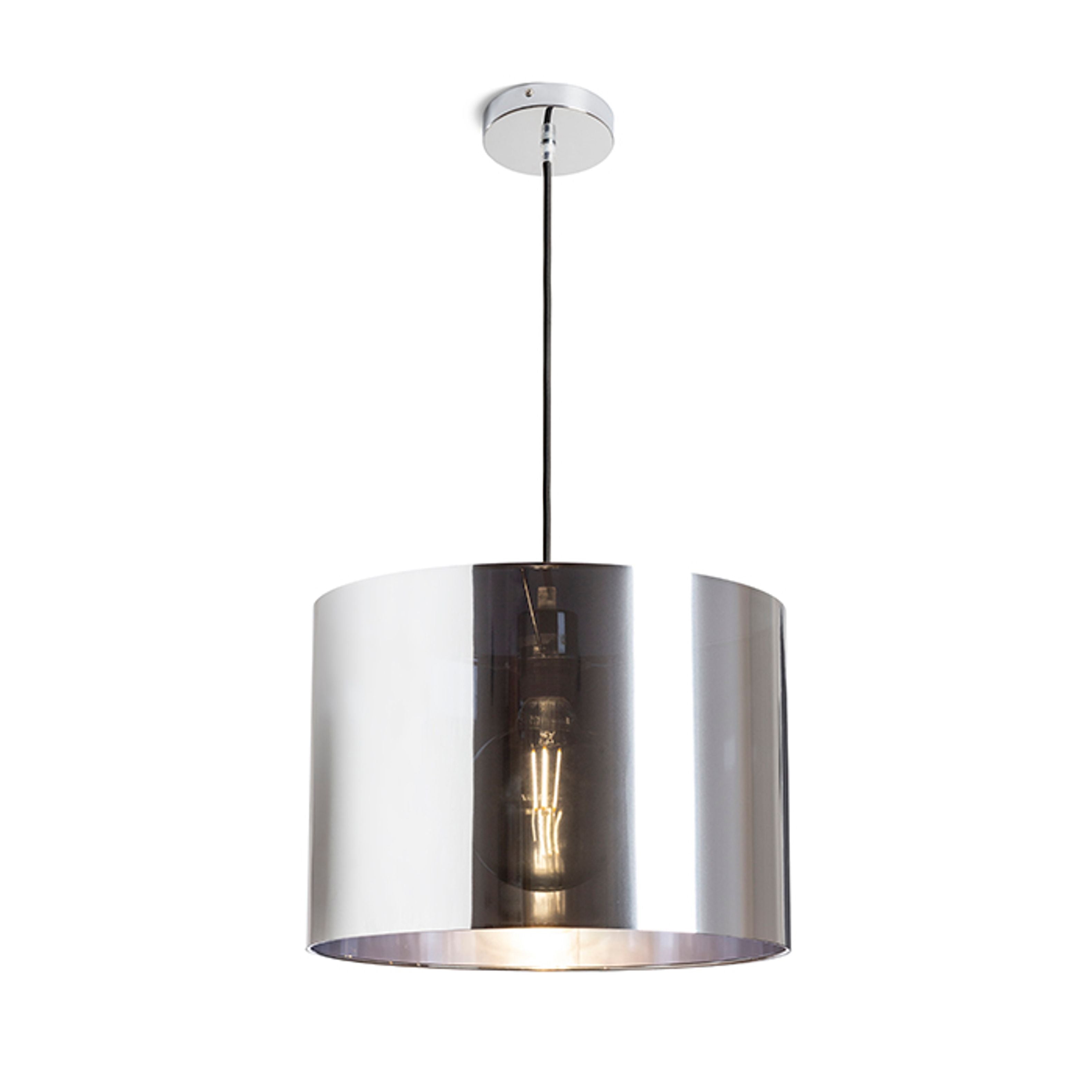 Rendl Fancy 35/25 suspendat, crom, 230V, LED E27 15W - RENDL