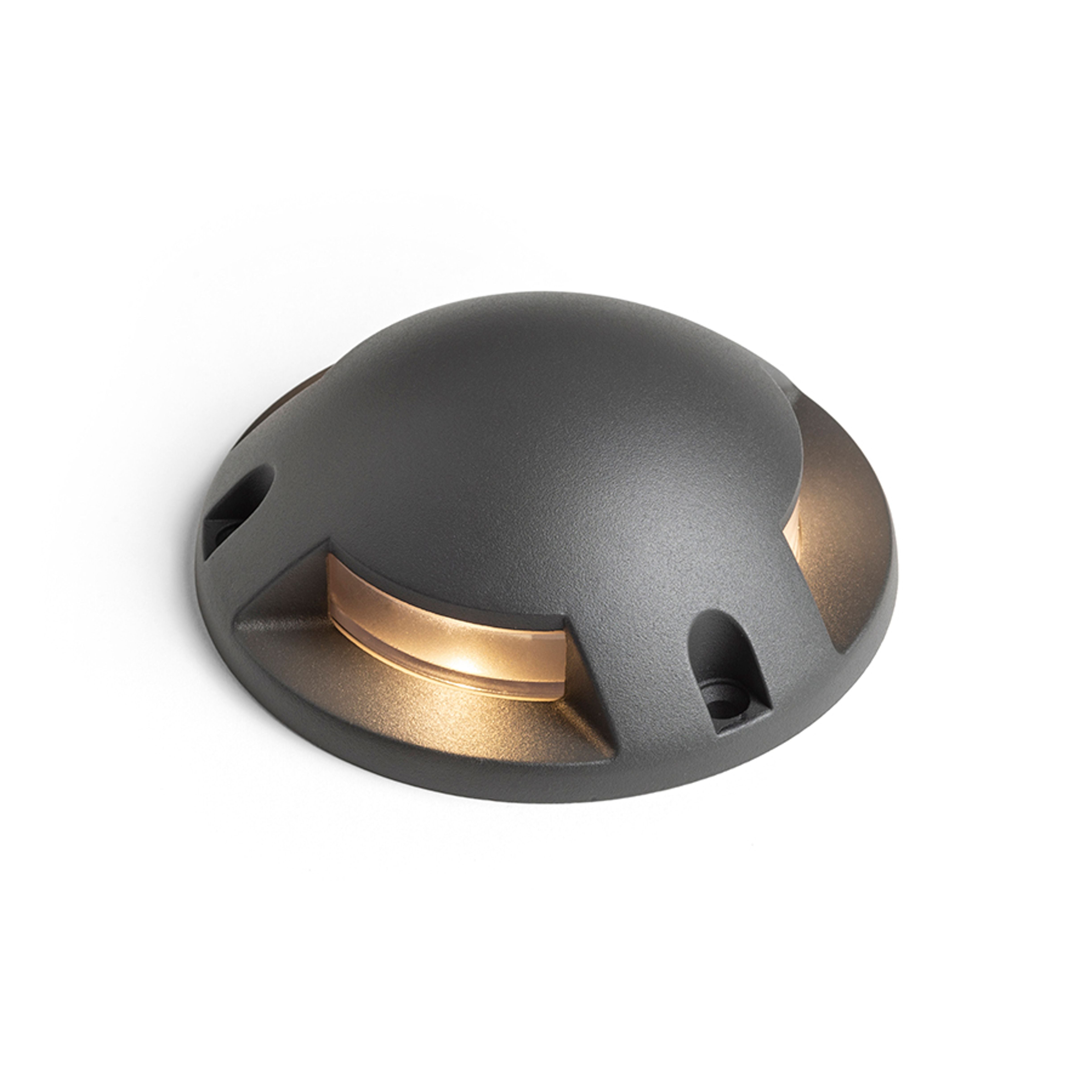 Rendl TOPTOP S III antracit 230V LED 3x1W IP67 3000K - RENDL