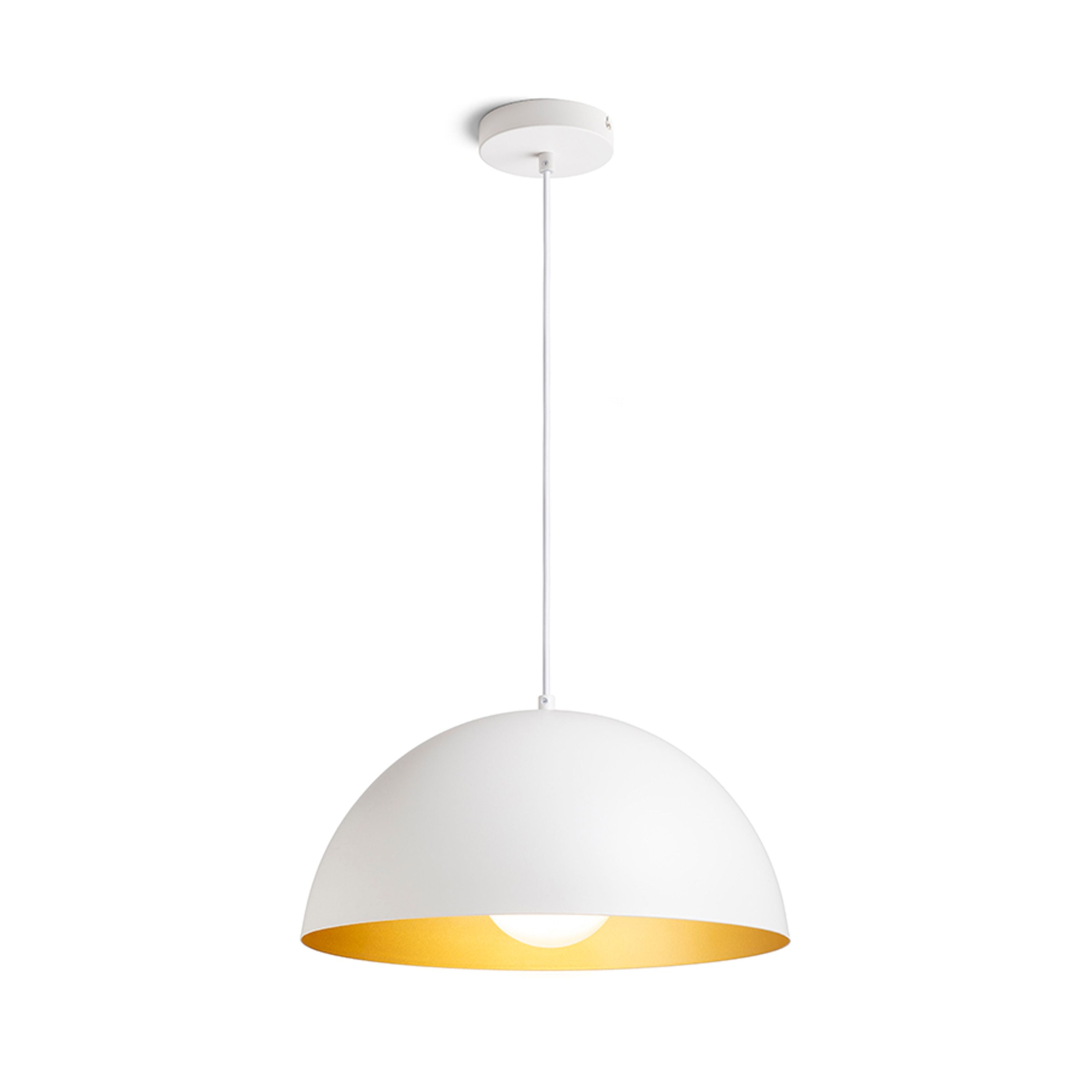 Rendl Gladys 40 suspendat alb/alb 230V LED E27 30W - RENDL