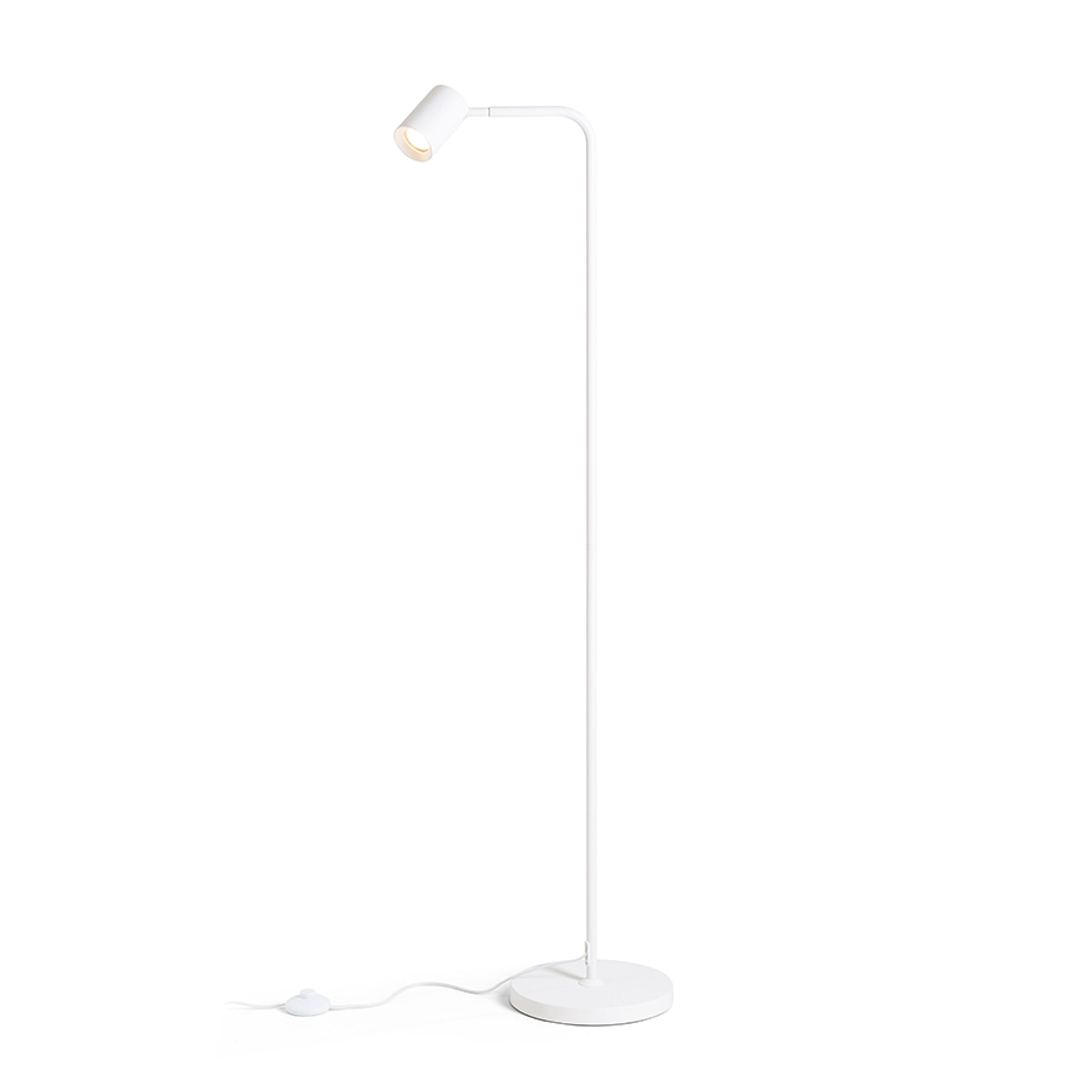 Bază de podea Rendl Flynn I negru/alamă pieptănat, 230V, LED GU10, 9W - RENDL