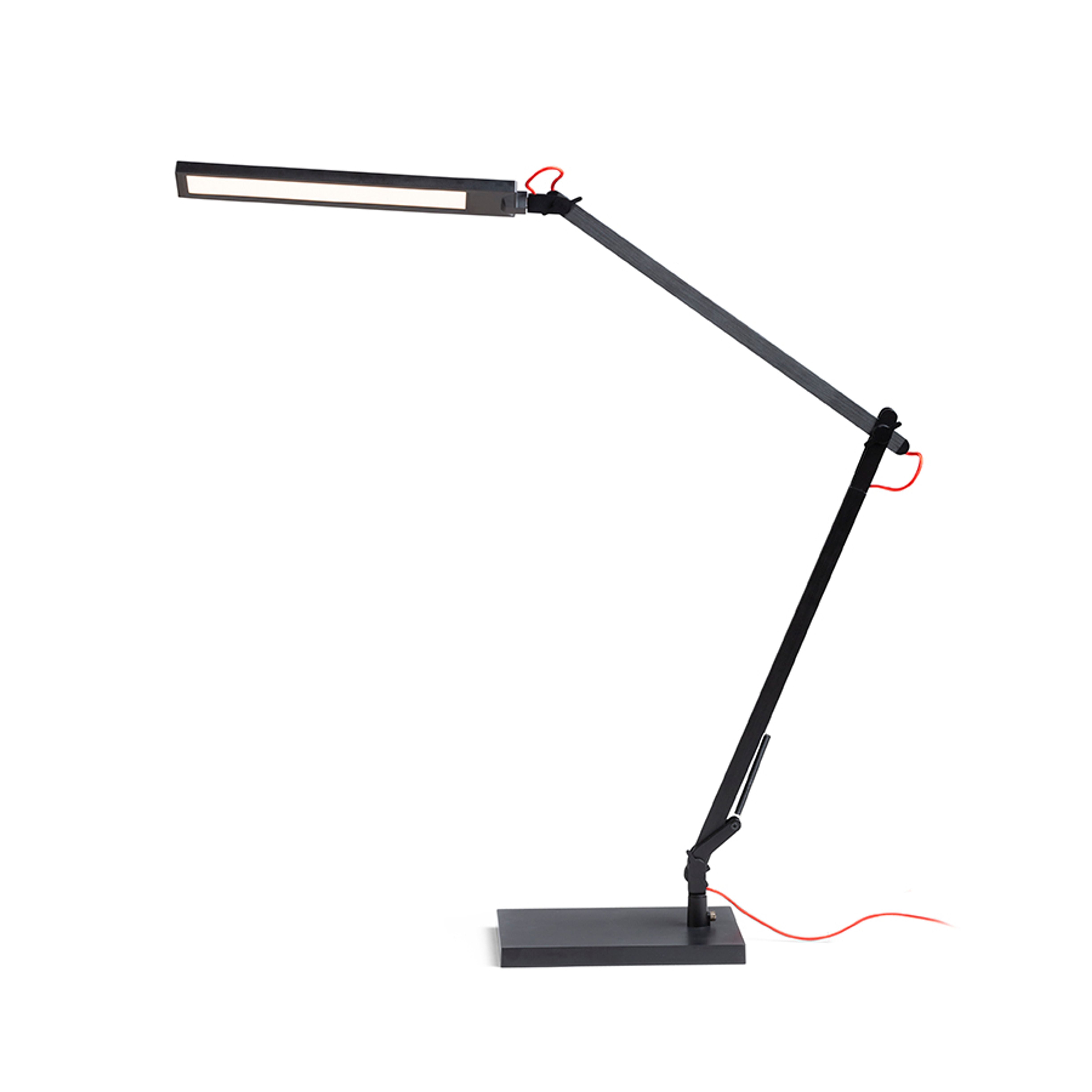 Rendl Norma DIMM bază de masă neagră/roșie 230V LED 10W 3000K/4000K/6500K - RENDL