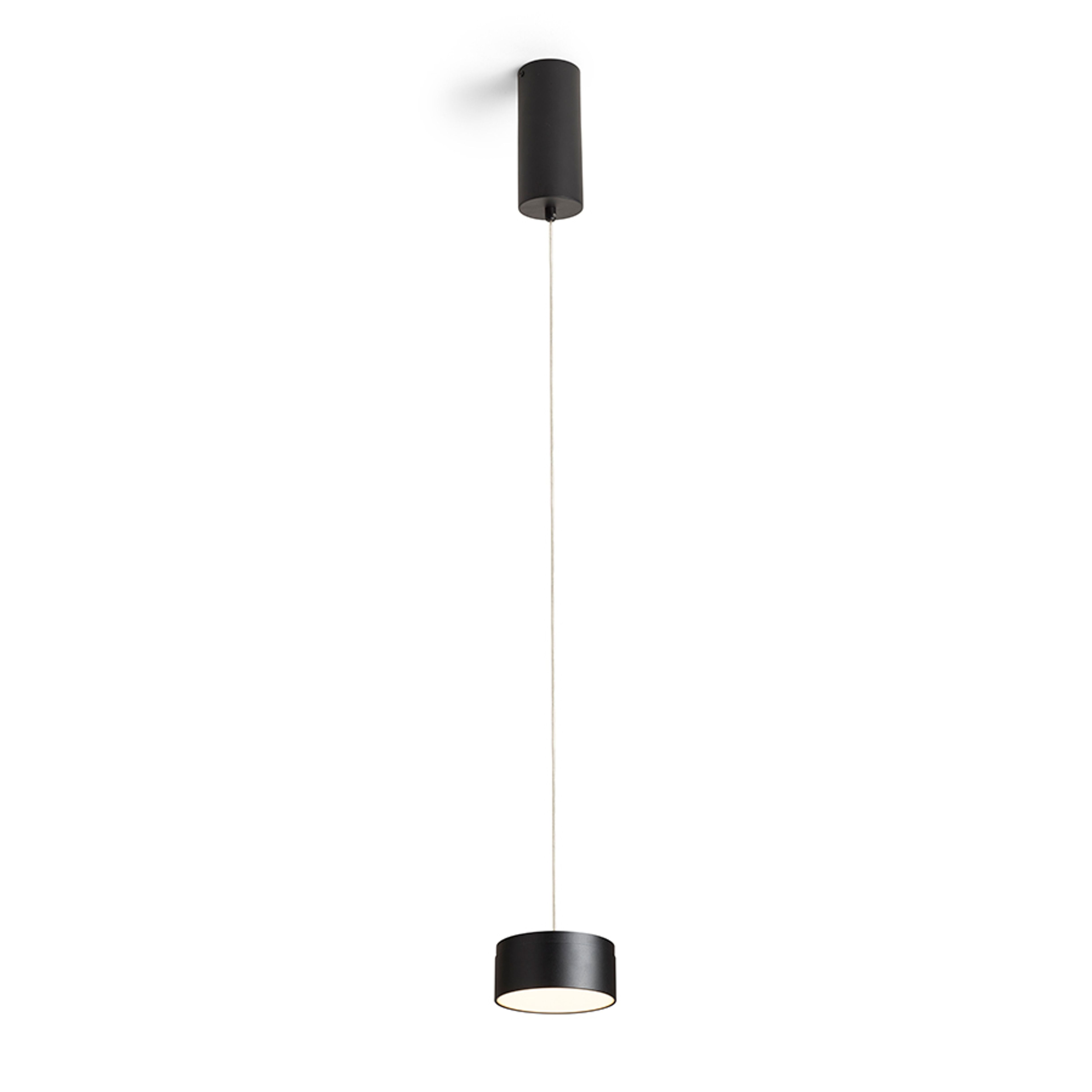 Suspensie Rendl Sfera Dimm neagră LED 15+9W 3000K 230V - RENDL