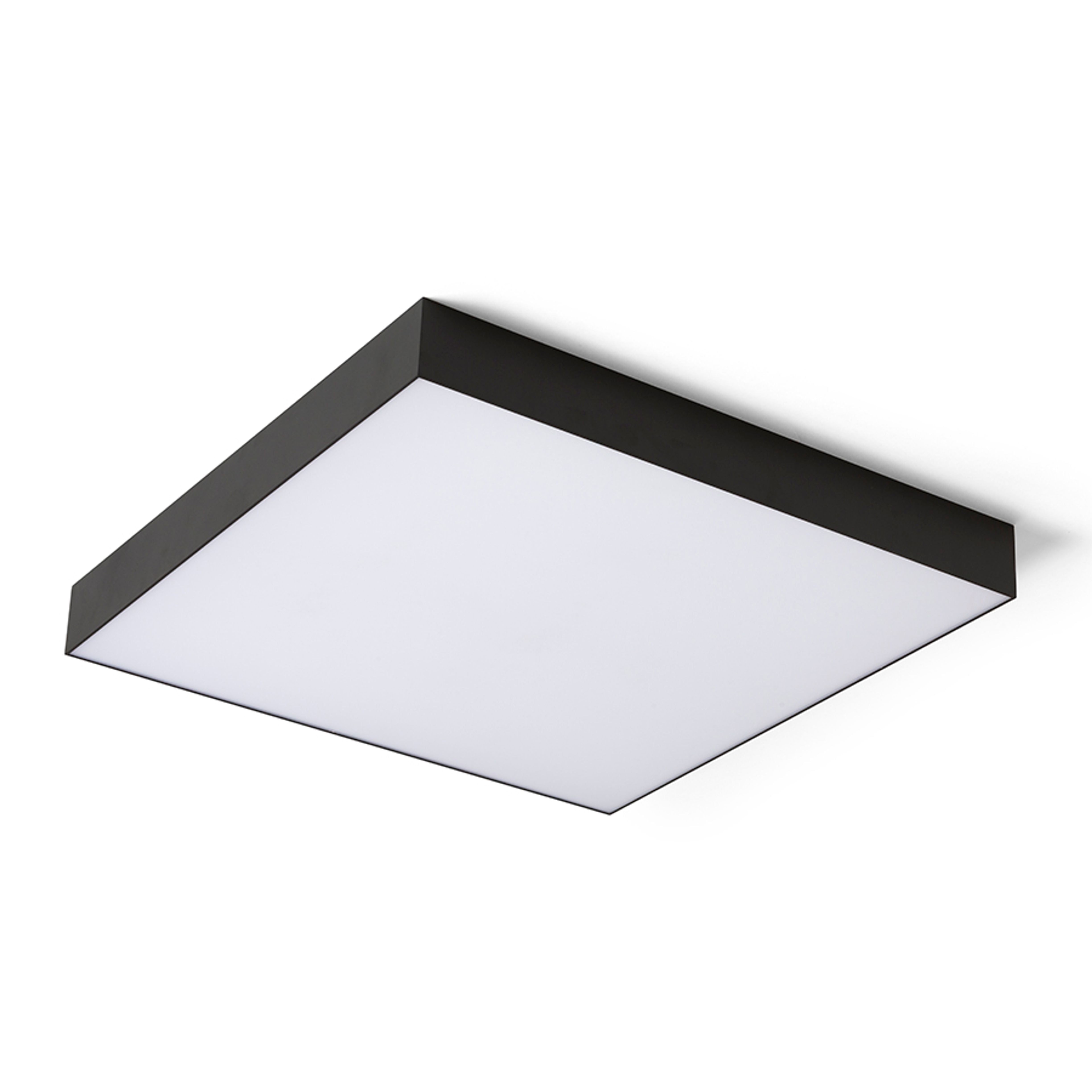Plafonieră LED Rendl Larisa SQ 60, negru, 100W, dimabilă, 3000K/4000K/6500K - RENDL