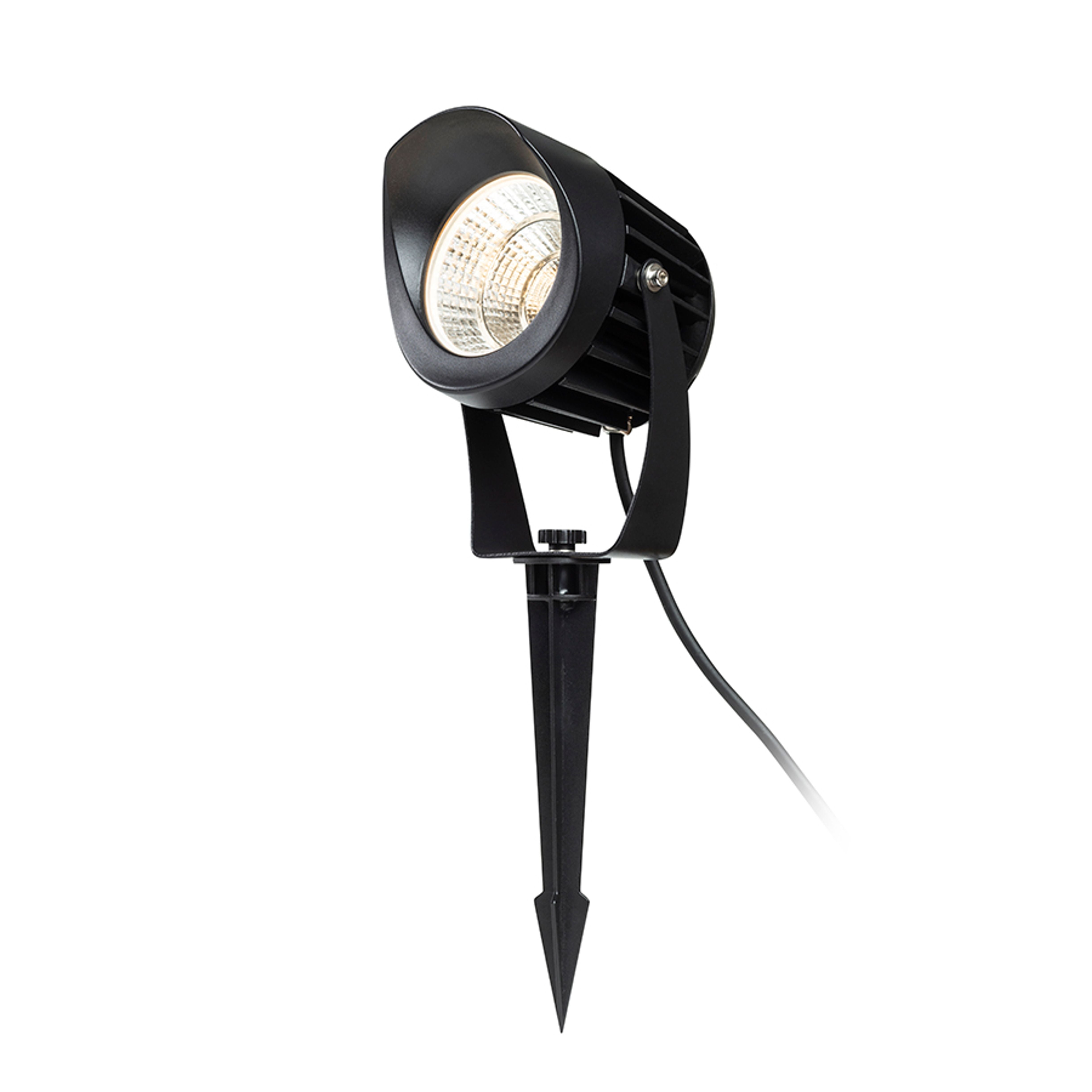 RENDL Havana negru 230V LED 20W 26° IP65 3000K - RENDL