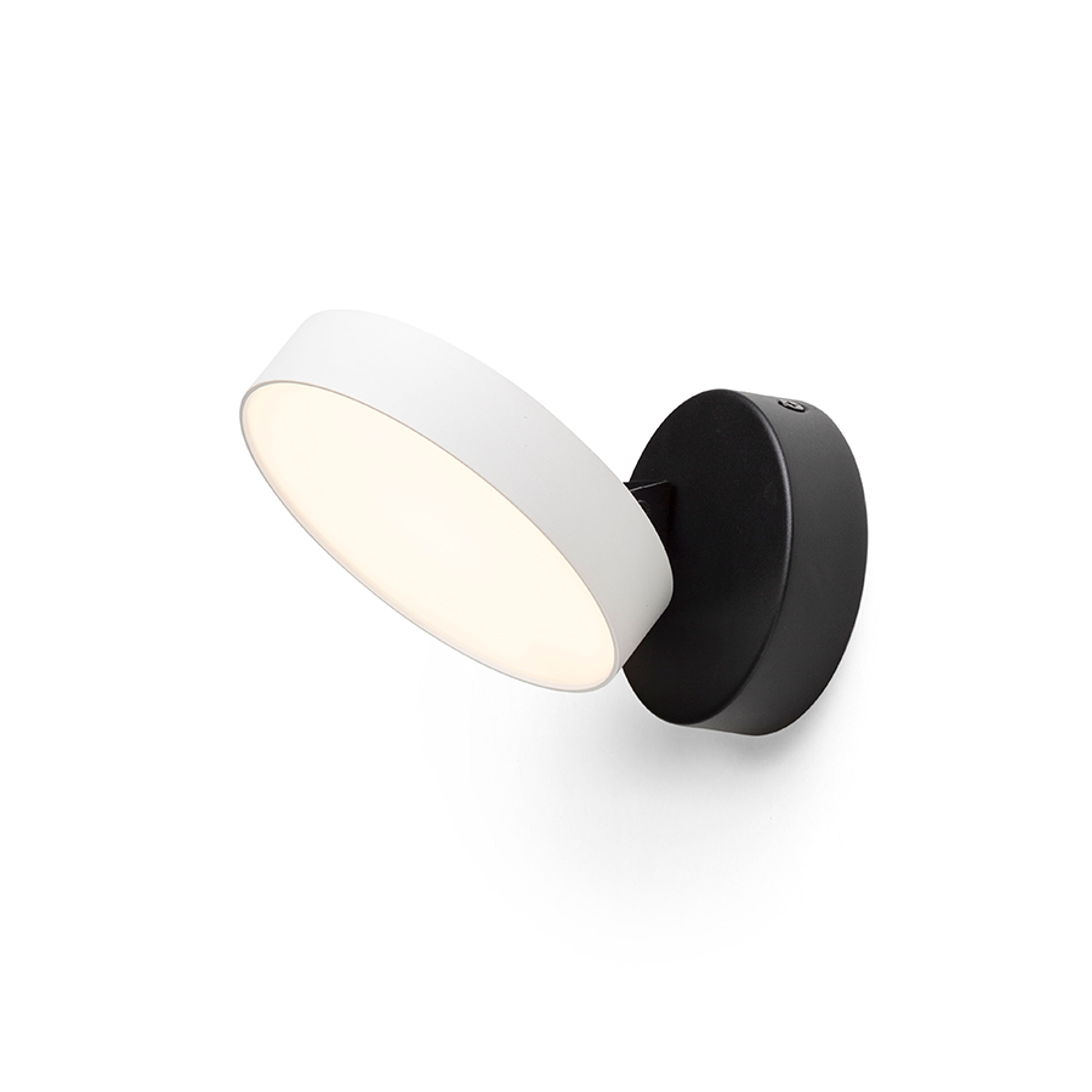 Rendl Aretha aplică LED 12W 3000K alb/negru 230V - RENDL