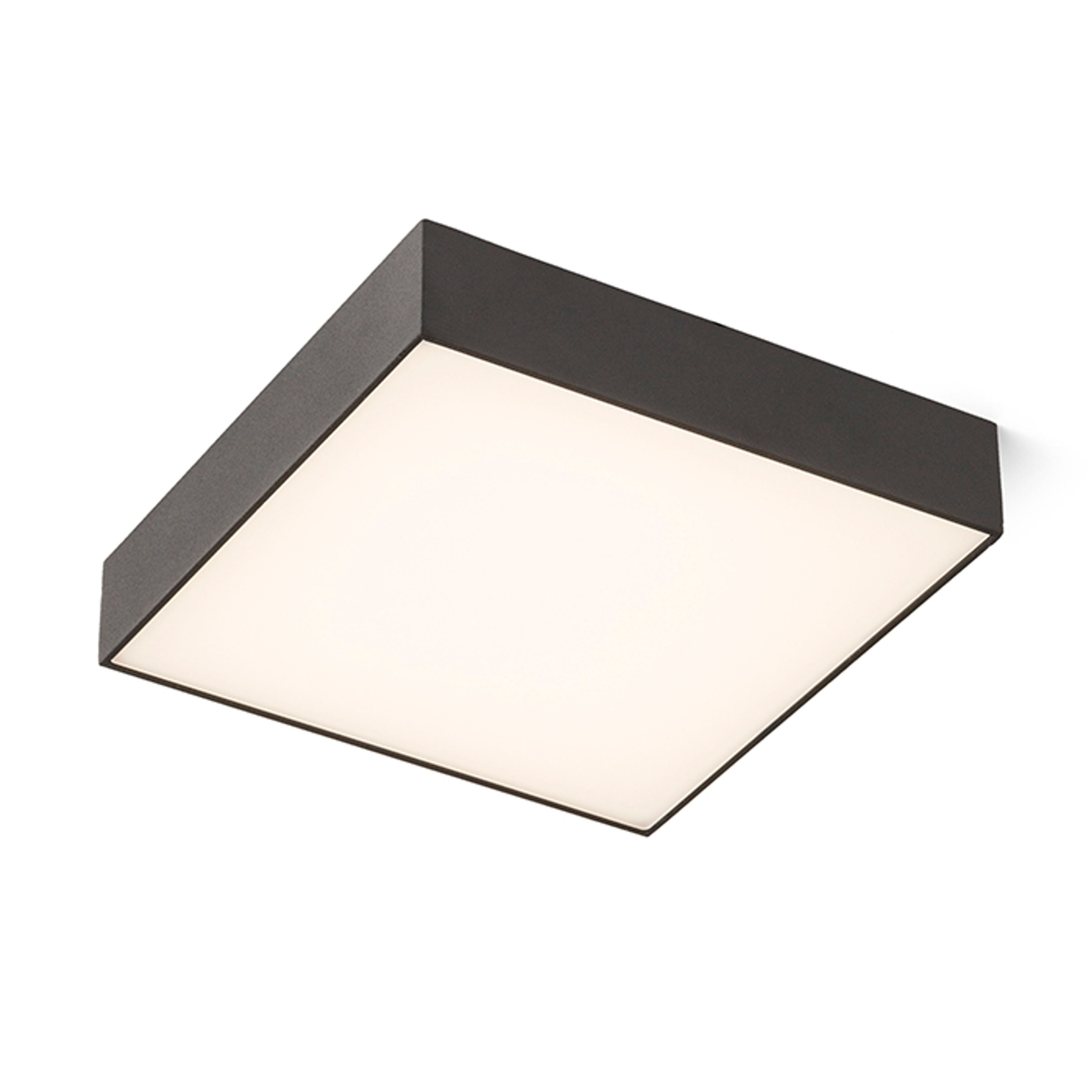 Plafonieră LED Rendl Larisa SQ 30 dimabilă, neagră, 30W, 230V, 3000K/4000K/6500K - RENDL