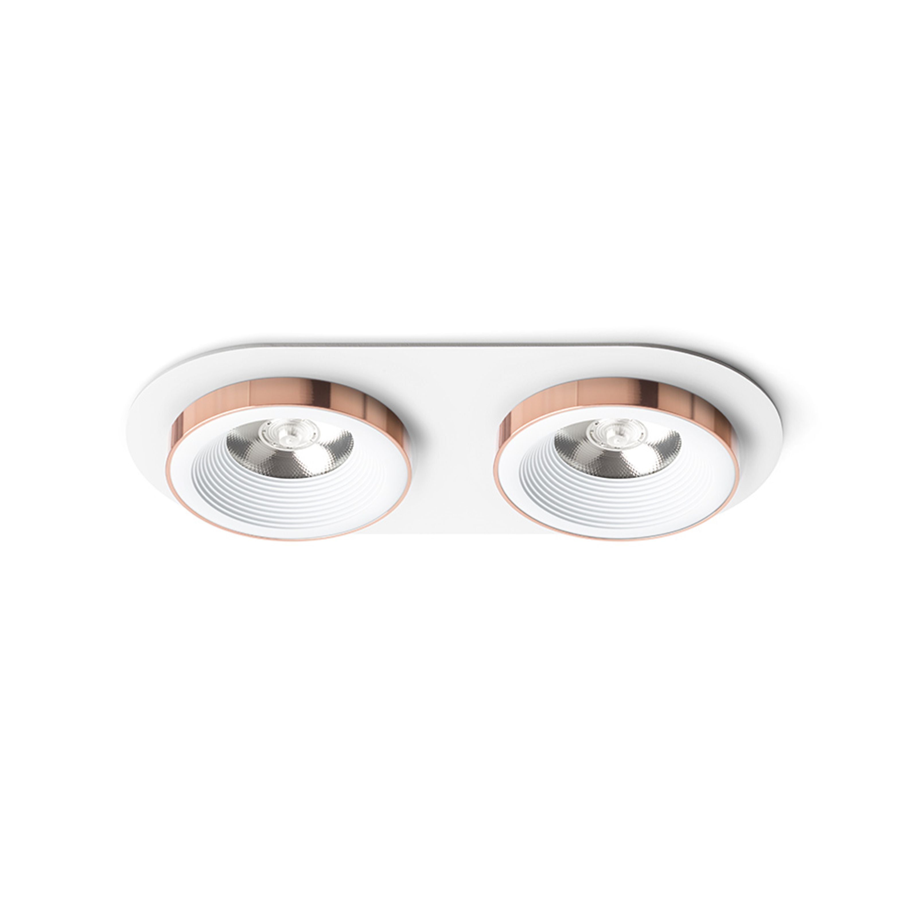 Spot încastrat Rendl SHARM R II alb/crom/negru LED 2x10W 3000K 230V - RENDL