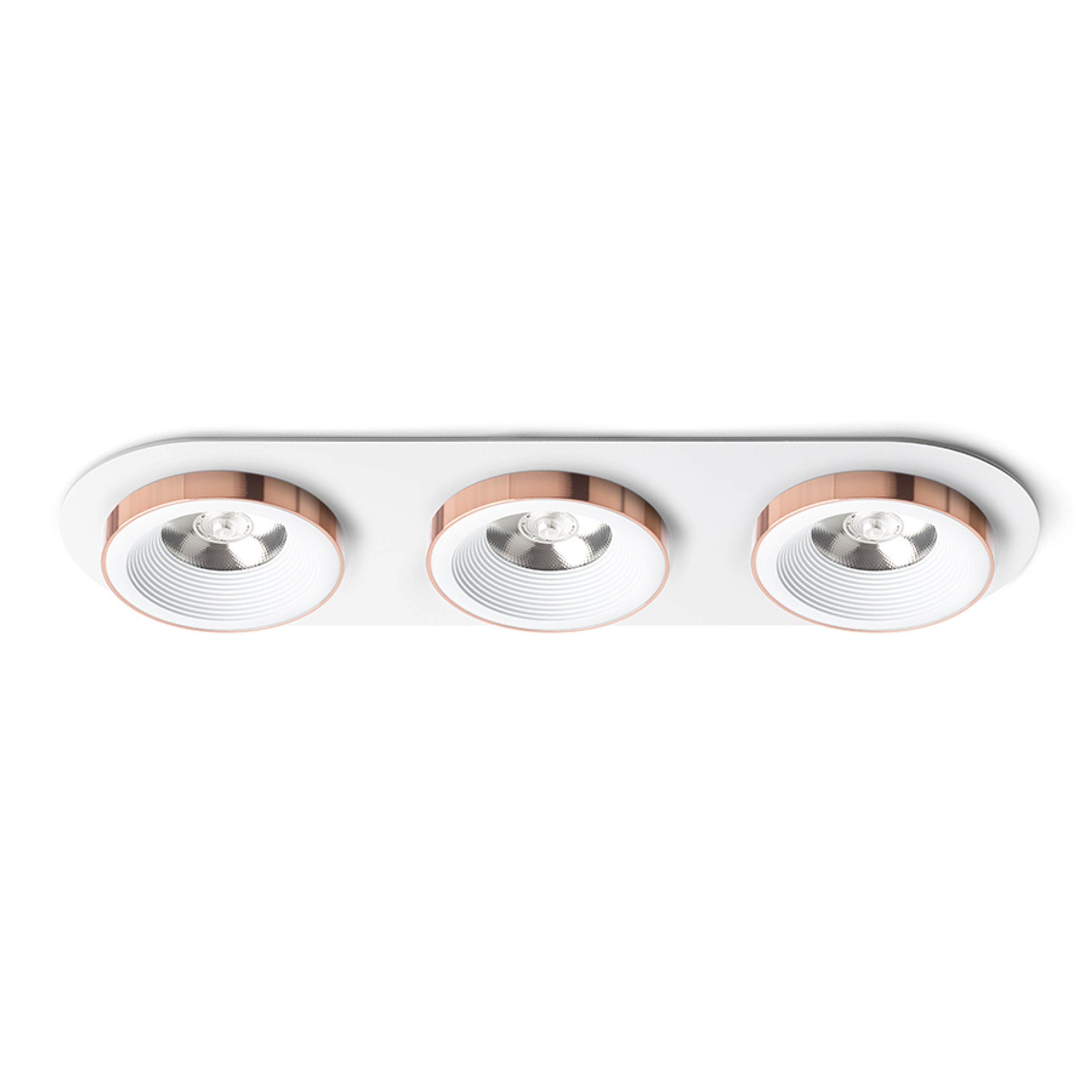Spot încastrat Rendl Sharm R III alb/crom/negru 3x10W 3000K 24° 230V - RENDL
