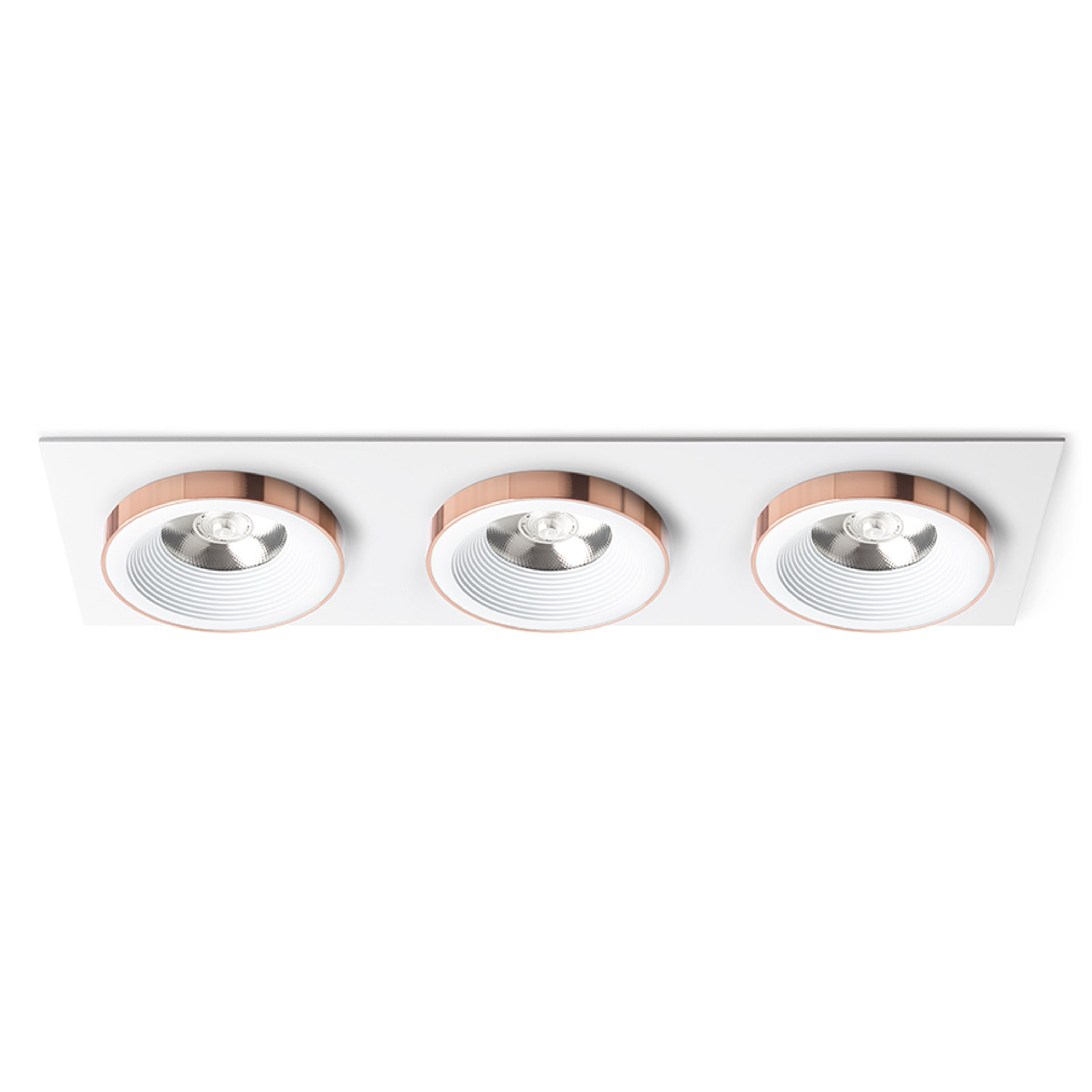 Spot încastrat Rendl Sharm SQ III alb crom LED 3x10W 3000K 24° 230V - RENDL